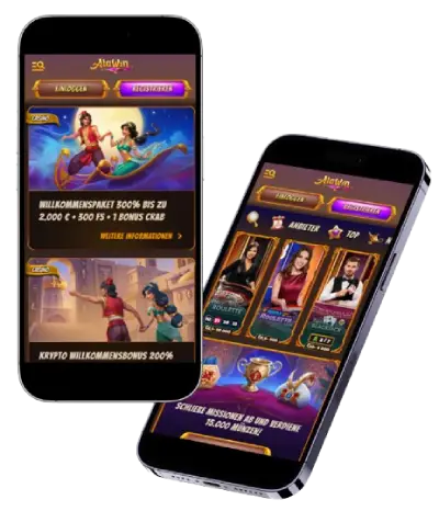 Alawin Casino mobil nutzen