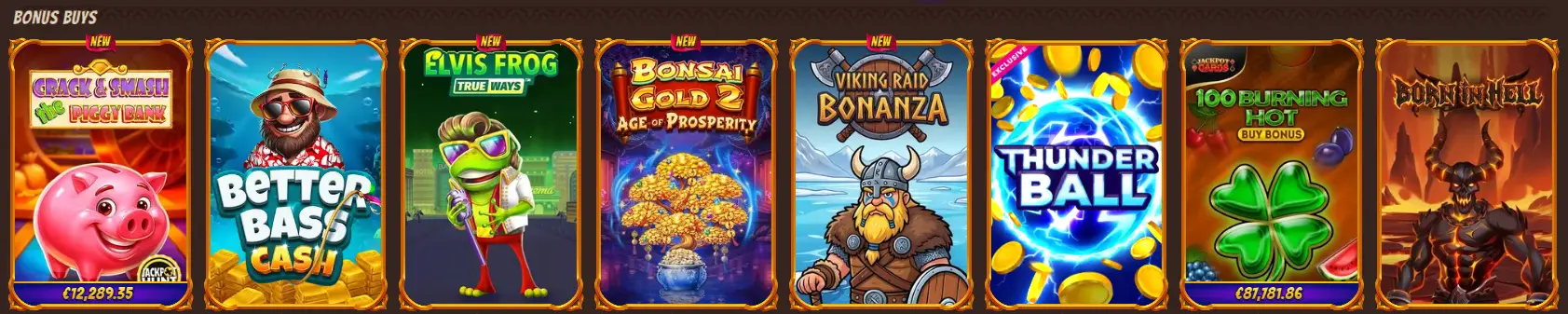 Bonus Buy Spiele im AlaWin Casino