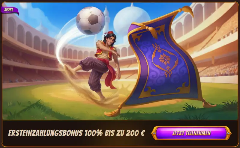 Alawin Casino Sport-Willkommensbonus