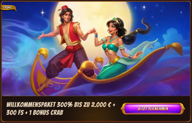 Alawin Casino Willkommenspaket